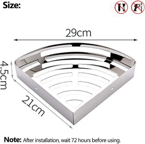 Organisateur de douche d'angle  - Ensemble de 2 pièces