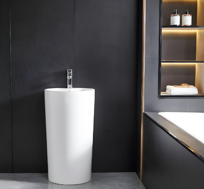 Lavabo pied céramique Xm