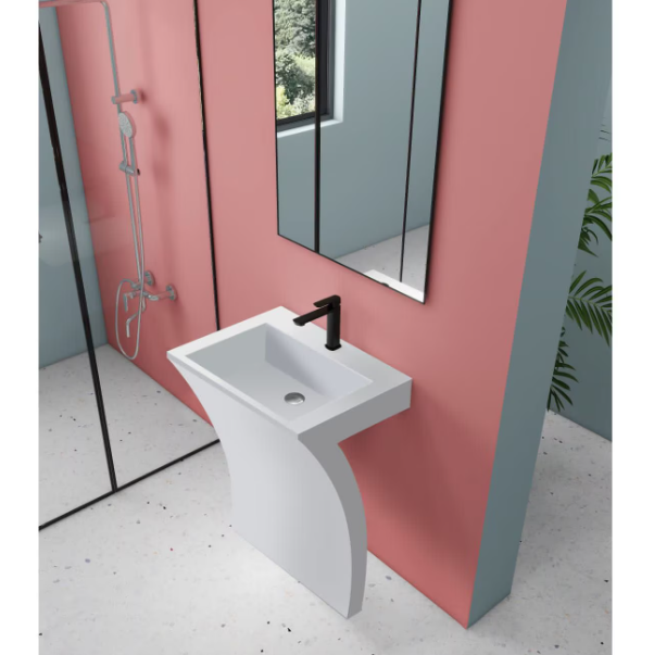 Lavabo-pied-600x450x860mm-blanc